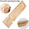 Wooden Slide Transfer Board for Easy Patient Transfer Wheelchair to Bed Bathtub Car Assist Device for Elderly and Handicap Portable and Durable Wood Slide Board view 4