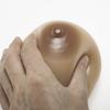 KRLZKID Realistic Silicone Breast Self-Adhesive Fake Boob For Crossdresser Shemale Mastectomy Bra Prosthesis,Brown-XXL view 4