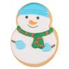 XMAS Cookie - Snowman - Enjoy A Delicious Christmas Themed Cookie. Perfect As An After Dinner Treat - Coated In Tasty And Colourful Frosting - Size: 40g | Pack Of 4 view 2