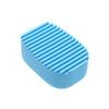 BCOATH Mini Silicone Clothes Washing Brush Set, 2pcs Handheld Laundry Scrubbing Brushes in Blue and Pink, Portable Multipurpose Washboard Cleaner for Stains and Delicate Fabric Care view 1
