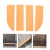 MOBUTOFU 1set Rubber Ramp Mat for Sweeping Door Entry Ramp for Home Use -resistant and Portable Climbing Pad for Thresholds and Steps view 2