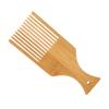 Tapestry Weaving Comb with Small Hole, Multipurpose Wooden Weaving Comb for Hair, Beard view 2