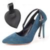 KOMBIUDA of Black Anti-Loose Heel Straps Synthetic Material 2 Sets for High Heels Shoe Cushions with Convenient Wear and Stay in Place Features, for DIY Shoes Without Laces view 3