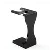 WOONEKY Black Acrylic Stand and Shaving Brush Holder Desktop Beard Brush Support for Men Grooming and Shaving Tools view 4