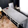 4cm Foam Mattress for Massage Bed with Elastic Bands and Breath Hole Soft Massage Table Topper for Non Slip Lash Bed Cushion Square Head Design Grey Size S 80x190cm view 1