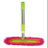 360 Rotating Mini Microfiber Mop for Wet and Dry Cleaning Retractable and Hangable Floors Cars Glass Rose Red view 1