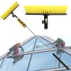 TYHAYJYK Water Fed Pole Kit for Window Cleaning, Outdoor Window Glass Solar Panel Cleaning Extendable Brush for Photovoltaic Panel Cleaning, Trucks Windows,24Ft/7.5M/34Ft/10. view 1