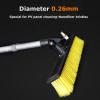 TYHAYJYK Water Fed Pole Kit for Window Cleaning, Outdoor Window Glass Solar Panel Cleaning Extendable Brush for Photovoltaic Panel Cleaning, Trucks Windows,24Ft/7.5M/34Ft/10. view 4