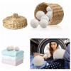 Wool Laundry Balls 6PCS Fabric Softener Reusable Wool Dryer for Quick Drying view 2