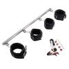 Removable one-Piece Stainless Steel Yoga Posture Adjuster with 4 Fixed Handcuffs and Ankle Cuffs (Black) view 1