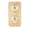 Sessleger Wooden Sauna Thermometer and Hygrometer 2 in 1 Humidity Temperature Measurement for Home Family Hotel Sauna Room view 1