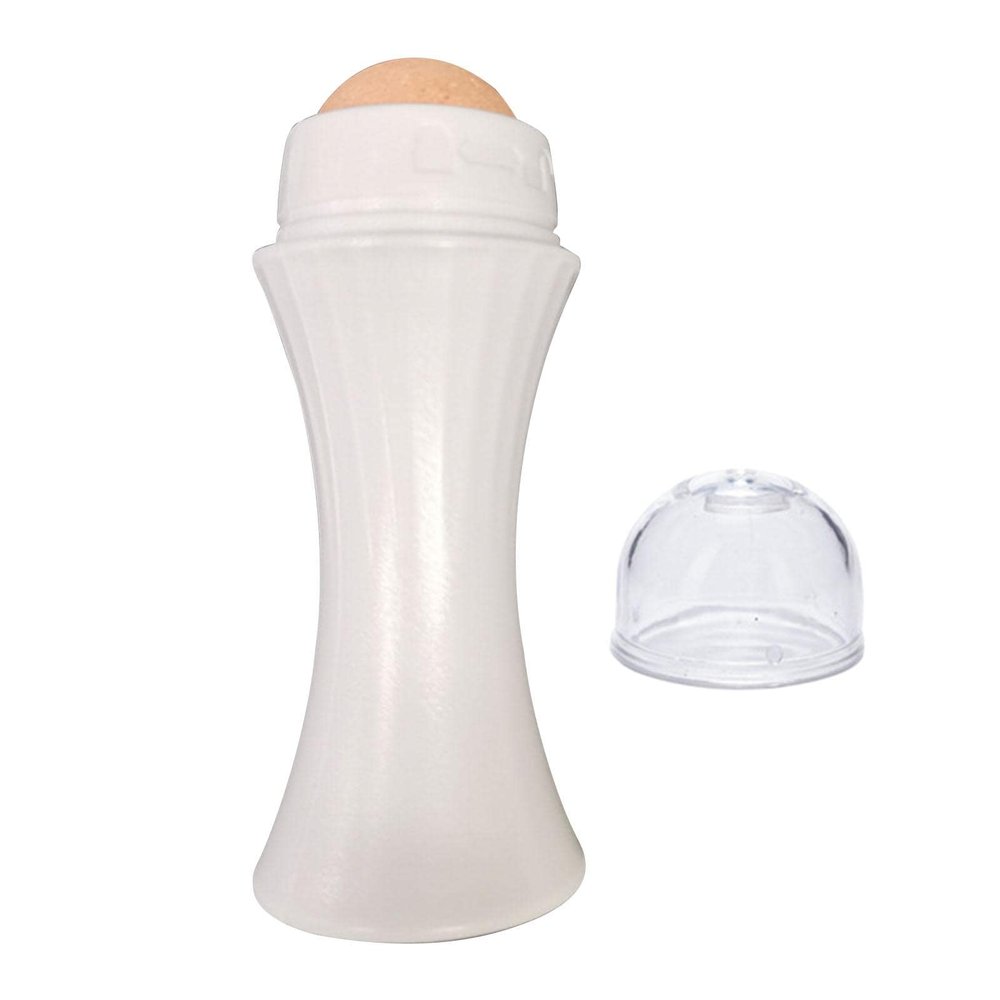 Oil Absorbing Volcanic Roller Reusable Massage for Oil Control Travel Home, No.B