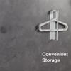 Faeymth Magnetic Clothes Hanger Dryer Side Hanger, Laundry Room Organization and Storage Hanger Rod Rack view 4