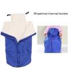 HUIBBGO Wheelchair Cover, with Zipper and Villus Heavyweight Wheelchair Blanket Universal Wheelchair Accessory view 4