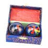 Portable Baoding Balls with Storage Box Durable for Kids Elderly Parents Blue view 4