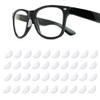 20 Pairs Soft Silicone Glasses Nose Pads, Anti-Slip Nose Grips with Sticky Backing, Non Slip Glasses Grips for Ladies and Men Framed Eyeglasses and Sunglasses (Clear) view 1