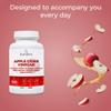 Bandini Apple Cider Vinegar Complex 1860mg High Concentration, 180 Vegan Apple-Cider Vinegar Capsules with the Mother, Unfiltered, with Probiotics, Turmeric, Pepper, Ginger, 2 Month Supply view 3