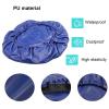 Dental Chair Cover Protective Full Set of 4 - Waterproof PU Leather, Replaces Universal Accessories, Purple Dental Chair Seat Cover - Dental Chair Cover Protective Case, Dental Office Supplies view 4