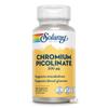 Solaray Chromium Picolinate 200mcg - 100 Vegan Tablets - High Absorption Chelated Supplement for Men and Women - Lab Verified & GMO Free view 1