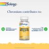 Solaray Chromium Picolinate 200mcg - 100 Vegan Tablets - High Absorption Chelated Supplement for Men and Women - Lab Verified & GMO Free view 3