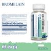 Solaray Bromelain 1000mg 2400 GDU/g, 60 Vegan Capsules, Pineapple Enzyme view 2
