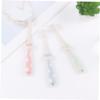FRCOLOR 3pcs Cartoon Boy Girl's Toothbrush Straw Material Soft Bristle Boys and Girls First Toothbrush for Daily Oral Care view 3