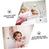 FRCOLOR 2pcs Lovely Boys and Girls Toothbrush Oral Care Toothbrush Comfortable Handle Random Color view 4