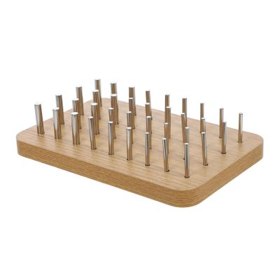 MOLUCKFU Hand Muscle Exerciser Grip Squeezer Wooden Finger Exerciser for Dexterity Hand Rehabilitation Tools Fine Motor Skills Development