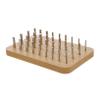 MOLUCKFU Hand Muscle Exerciser Grip Squeezer Wooden Finger Exerciser for Dexterity Hand Rehabilitation Tools Fine Motor Skills Development view 1