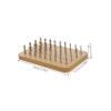 MOLUCKFU Hand Muscle Exerciser Grip Squeezer Wooden Finger Exerciser for Dexterity Hand Rehabilitation Tools Fine Motor Skills Development view 2
