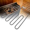 Fdit Sauna Heating, Stainless Steel Straight Heat Heating Tube with High Heat Transfer Efficiency for Home, Hotel, Saunas Clubs (SCA-2000W) view 4