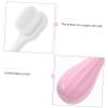 NULYLU Kids Toothbrush Ultra Gentle Manual Toddler Toothbrush for Ages 2-5 with Extra Fine Bristles Pink Single Pack Baby Mouth Teeth Brush view 2