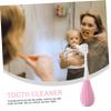 NULYLU Kids Toothbrush Ultra Gentle Manual Toddler Toothbrush for Ages 2-5 with Extra Fine Bristles Pink Single Pack Baby Mouth Teeth Brush view 4