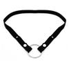 Auxiliary Chastity Belt Strap Adjustable Support Band with Scrotum Ring for Male Chastity Devices Durable Stainless Steel Harness Accessory for Secure Cage Fit & BDSM Play (Black) view 1
