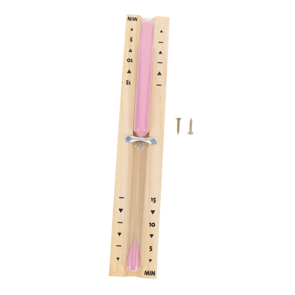 Ciieeo Wooden Hourglass Timer Sauna Clock Creative Wooden Timer for Sauna Reminding