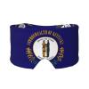 Kentucky State Flag Print Sleep Mask for Men Women, Soft Eye Cover, Soundproof Sleep Earmuff Headband for Travel, Nap view 1