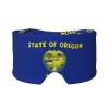 Oregon State Flag Print Sleep Mask for Men Women, Soft Eye Cover, Soundproof Sleep Earmuff Headband for Travel, Nap view 1