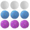 9 Pack Drying Balls for Tumble Dryer, Blue, White and Purple Laundry Balls for Washing Machine, Efficient Tumble Dryer Balls, Dryer Balls for Laundry for Home Laundry and Dry Cleaning