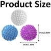 9 Pack Drying Balls for Tumble Dryer, Blue, White and Purple Laundry Balls for Washing Machine, Efficient Tumble Dryer Balls, Dryer Balls for Laundry for Home Laundry and Dry Cleaning view 2