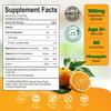 Magnesium Glycinate Gummies 100mg for Kids, Calm Magnesium Gummies for Sleep, Relaxation, Brain, Focus, Bone, No Melatonin, Gluten Free, Non GMO, Vegan, 60 Gummies (1) view 2
