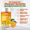 Magnesium Glycinate Gummies 100mg for Kids, Calm Magnesium Gummies for Sleep, Relaxation, Brain, Focus, Bone, No Melatonin, Gluten Free, Non GMO, Vegan, 60 Gummies (1) view 3