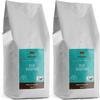 Blue Mountain Medium Roast Coffee Beans 2kg - 2 x 1kg Bundle - Brown Bear - For All Coffee Machines - Strength 3 - Donation to Free The Bears - 100% Arabica view 1