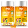 Magnesium Glycinate Gummies 100mg for Kids, Calm Magnesium Gummies for Sleep, Relaxation, Brain, Focus, Bones, No Melatonin, Gluten Free, Non GMO, Vegan, 60 Gummies (2) view 1