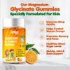 Magnesium Glycinate Gummies 100mg for Kids, Calm Magnesium Gummies for Sleep, Relaxation, Brain, Focus, Bones, No Melatonin, Gluten Free, Non GMO, Vegan, 60 Gummies (2) view 3