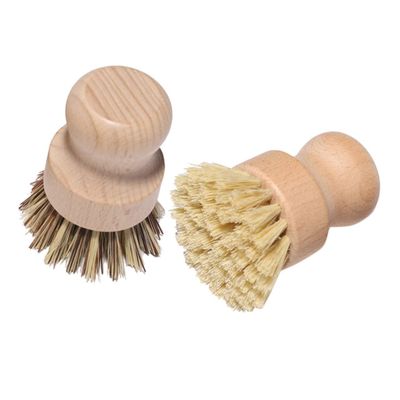 ABOOFAN 2pcs Multi-functional Kitchen Cleaning Brush for Dish Pot Pan Brush Scrubber