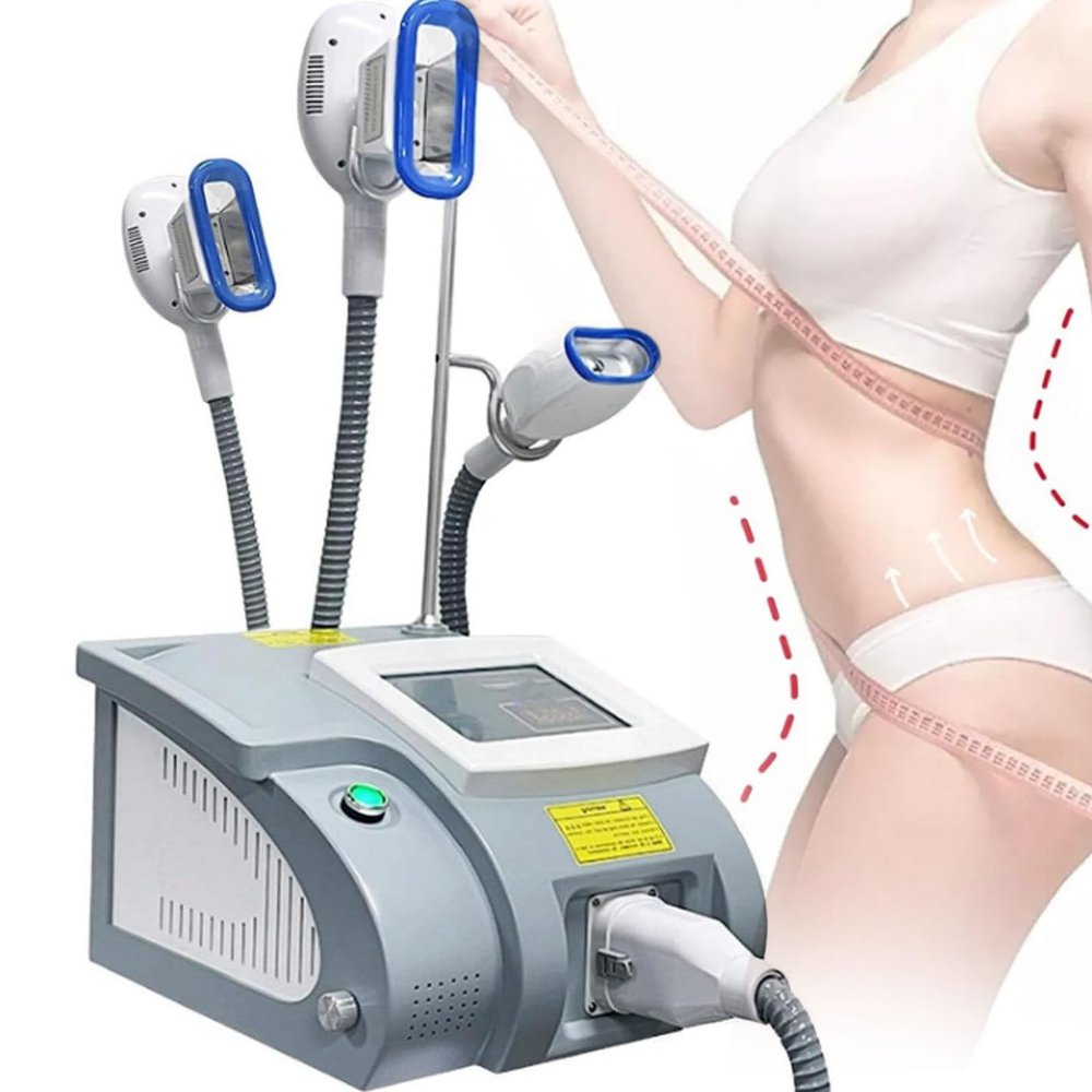 ZXSYYDS Professional Cryolipolysis Fat Lipolysis Instrument,Cryolipolysis Fat Freezing Machine with 3 Handle,Slimming Body Freezing Machine for Arm Hip Leg Body