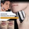 New Upgrade Double Head Portable Electric Shaver - Rechargeable Waterproof, USB Mini Shaver for Men (Blue) view 2