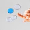 Lotsdonxia 4 Pcs Portable Contact Lens Care Cases Easy Contact Lens Management Leak-Proof Storage Containers for Business on The Go Compact Design (Multicolor) view 3