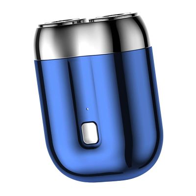 2024 New Upgrade Pocket Shaver USB m ini Shavers for Men,Double He-ad Motor Electric Shaver Rechargeable Waterproof Compact Electric Shaver,Pocket Size Rotary Electrical Shaver,2.76x2.13 in