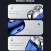 2024 New Upgrade Pocket Shaver USB m ini Shavers for Men,Double He-ad Motor Electric Shaver Rechargeable Waterproof Compact Electric Shaver,Pocket Size Rotary Electrical Shaver,2.76x2.13 in view 4